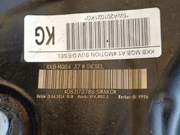 CUPRA FORMENTOR 2.0 TDI 110KW 2024 FUEL TANK 5WA201021KG image 9