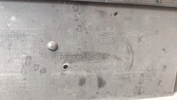 Paraurti anteriore Seat Leon III Lift 16-20r OEM 5F0807221AB image 8