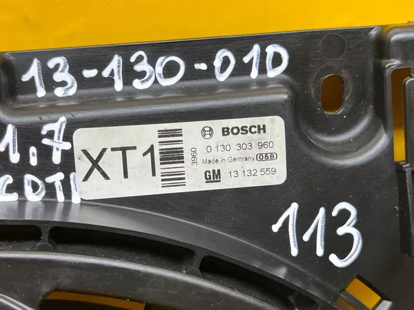 Kylfläkt Opel Zafira B 1.7 CDTI 2006-2014 OEM 13130010 image 4
