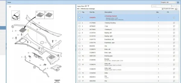OEM 31298771 Frontscheibenwischerarme für Volvo S60 II image 7
