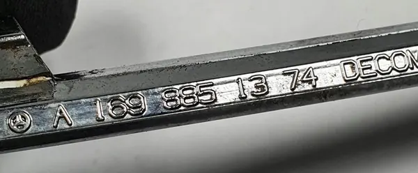 MERCEDES W169 LISTELLO CROMATO SINISTRO ANTERIORE image 6