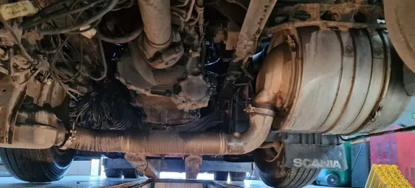 Scania Uitlaatdemper OEM 1538681 Gebruikt image 2