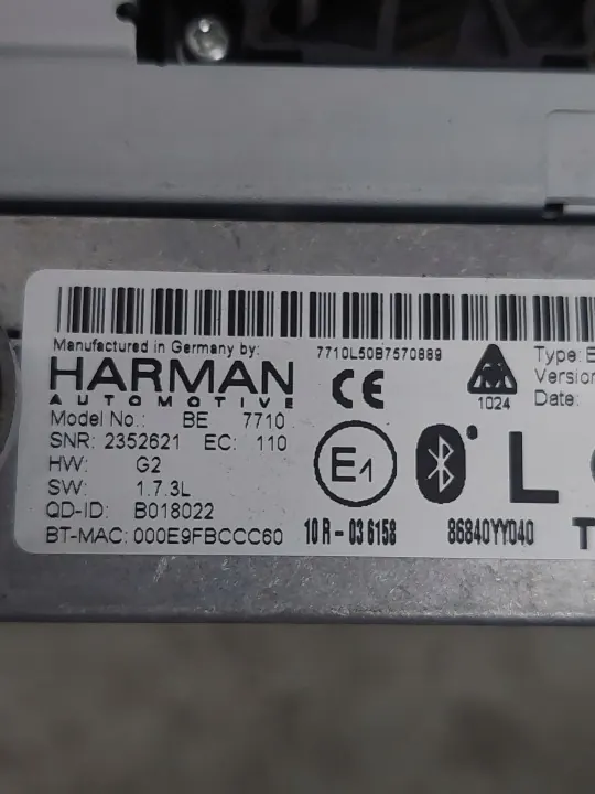 Toyota Avensis T27 Lift Radio Navegación 86140-05010 image 6