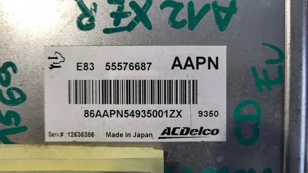 Ordinateur ECU OPEL CORSA D 1.2 E83 55576687 AAPN image 2