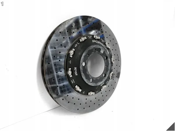 Porsche 991 992 Turbo Voorste Linker Keramische Schijf image 2