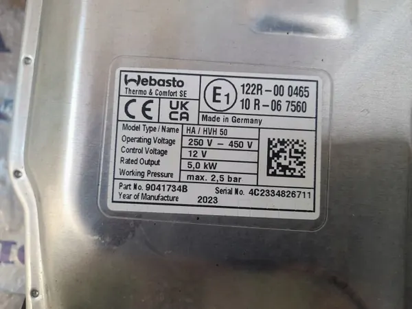 Volvo Webasto Verwarming OEM 32400100 31694785 31694787 image 4