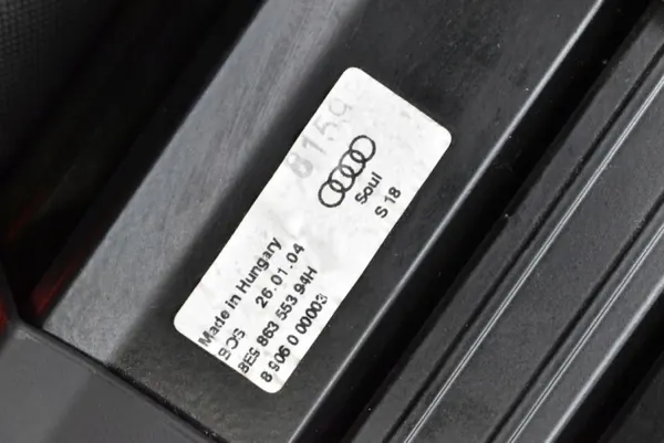 Rolo de mala usado OEM 86355394H Audi A4 B6 Carrinha image 4