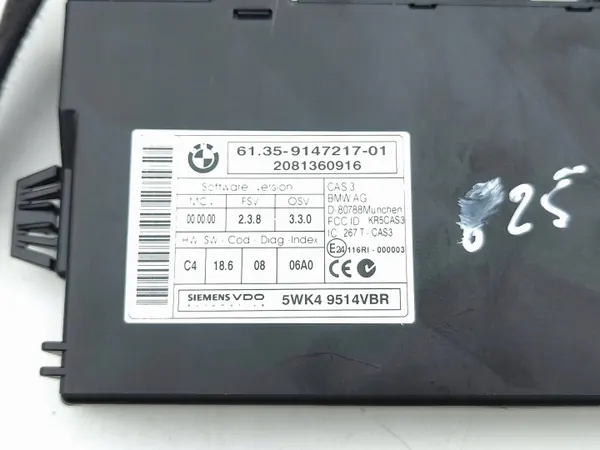 BMW X5 E70 CAS-Modul OEM 5WK49514VBR image 6