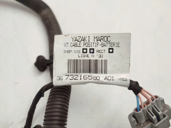 OEM 9673216580 Borne Plus Citroen C5 III - Utilisé image 5