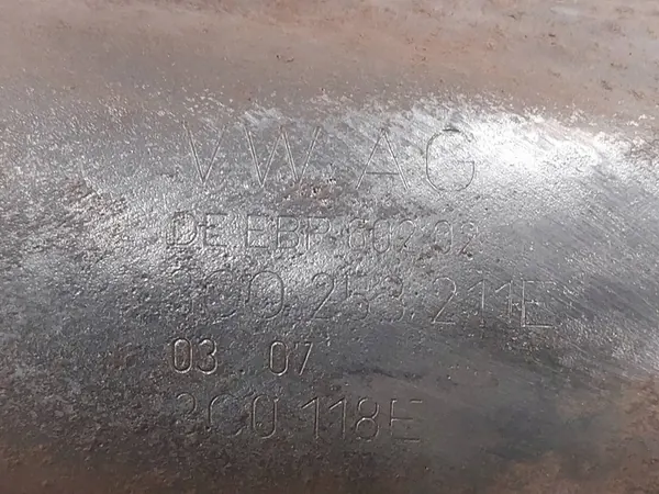 Sistema de escape DPF vazio Passat B6 2.0 TDI image 6