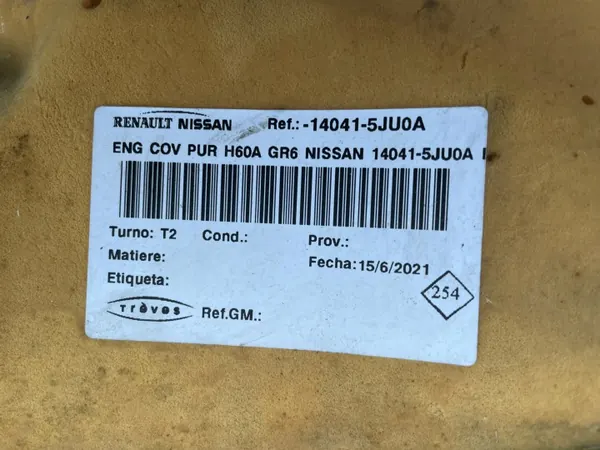 Nissan Motorlock OEM 14041-5JU0A för Navara D23 image 3