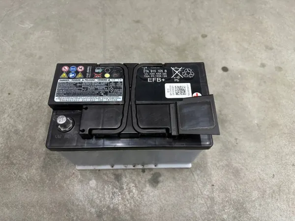 5TA915105B Akku 12V 70Ah 420A EFB+ Audi VW:lle image 2