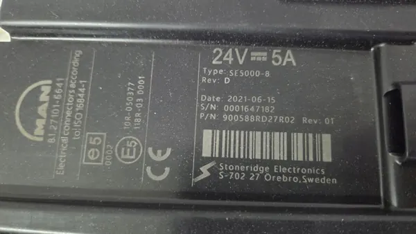 Digitaalinen tachografi OEM 81271016641 MAN TG3/TGS/TGX image 4