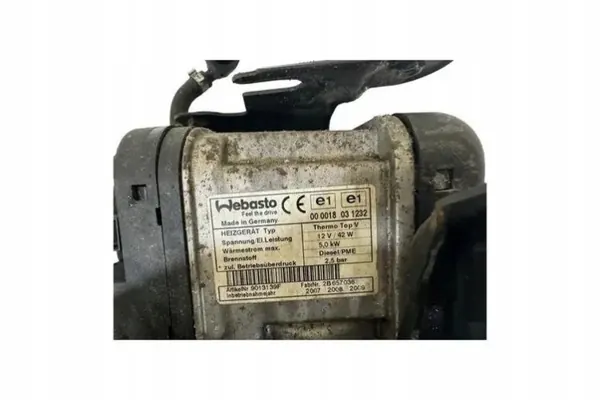 Webasto-lämmitin OEM 1K0815005FT Audi A3 Cabriolle image 7