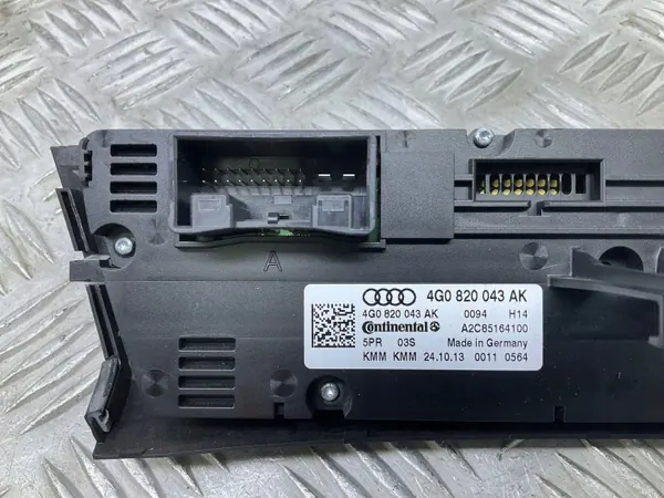 Audi A6 Allroad C7 ilmastointipaneeli OEM 4G0820043AK image 7