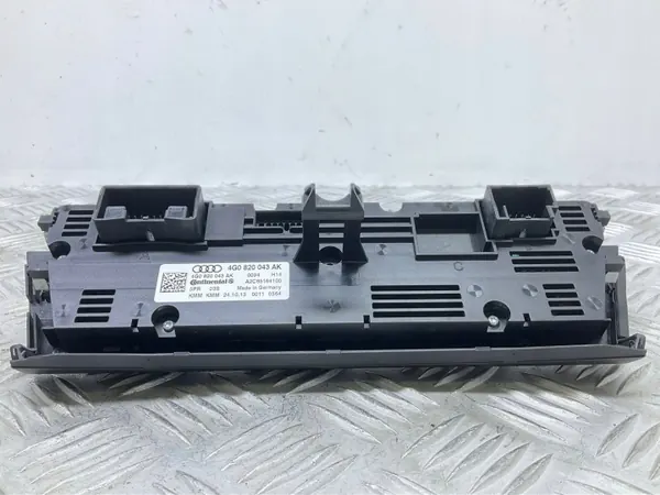 Audi A6 Allroad C7 ilmastointipaneeli OEM 4G0820043AK image 9