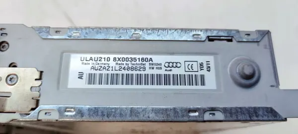 Radio Audi Chorus OEM 8X0035160A pour A1 8X image 10