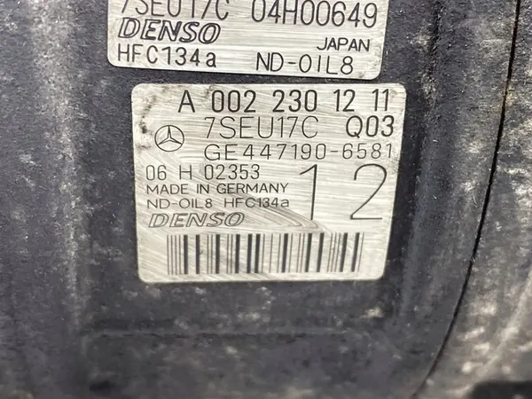 A0022301211 Compresor de Aire Acondicionado Mercedes W221 image 6