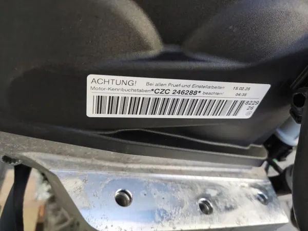 CZC Komplett Motor med Insprutning & Turbo Audi A1 image 5