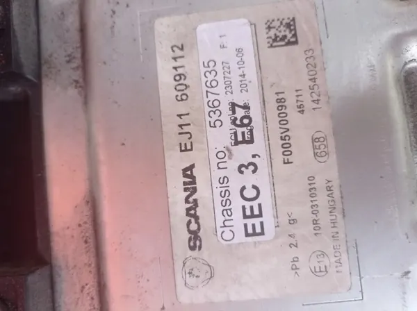 Module AdBlue Scania OE 2250453 - Occasion image 5