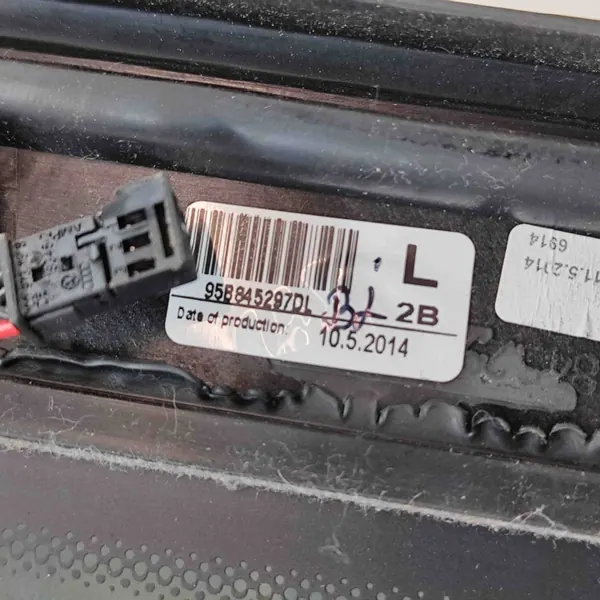 Vänster Bakruta OEM 95B845297D Porsche Macan image 7