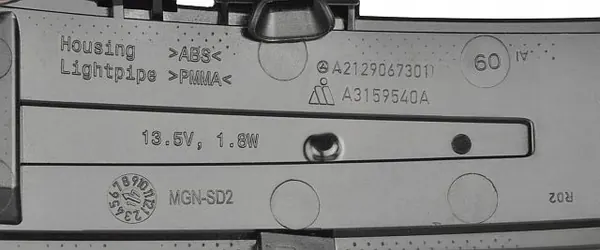 Indicador lateral Mercedes GLA X156 OE image 3