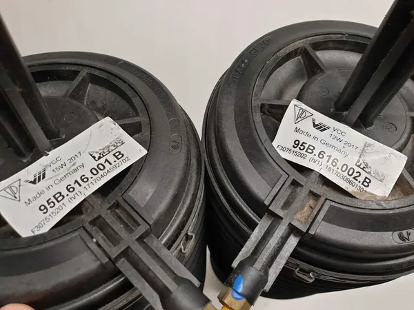 Porsche Macan Molla Aria Posteriore 95B616001H 95B616002H image 4