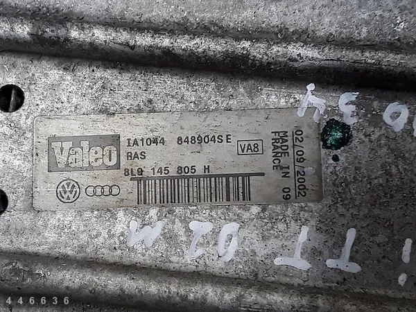 Radiador Audi TT 2002 1800 Turbo Gasolina OEM 8l9145805h image 4