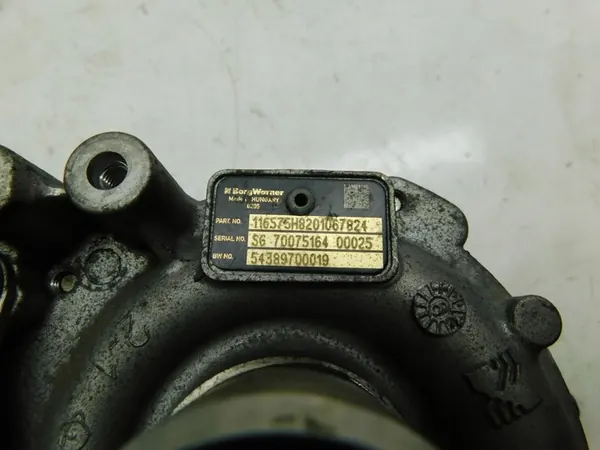 Turbo BorgWarner 54389700019 Trafic III Opel Vivaro B image 3