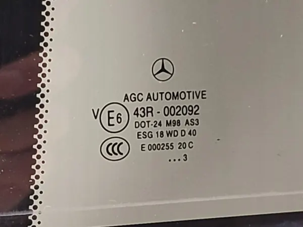 Bakdörr triangelglas vänster OEM 43R002092 image 3