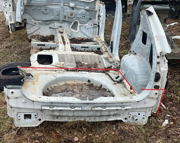 Viga de eje trasero OEM PAS TYŁ TYLNY WANNA KIA SPORTAGE IV image 2