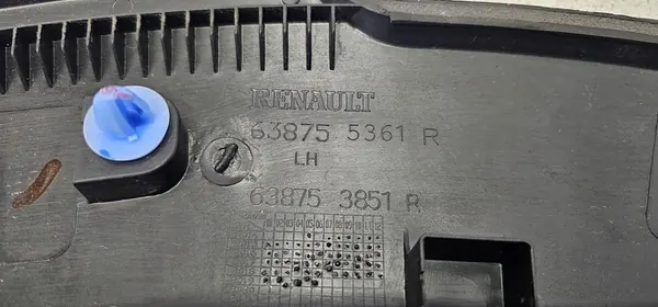 Vasen etulokasuojan trimmi Dacia Lodgy Stepway 14- OEM 638755361R INTER image 9