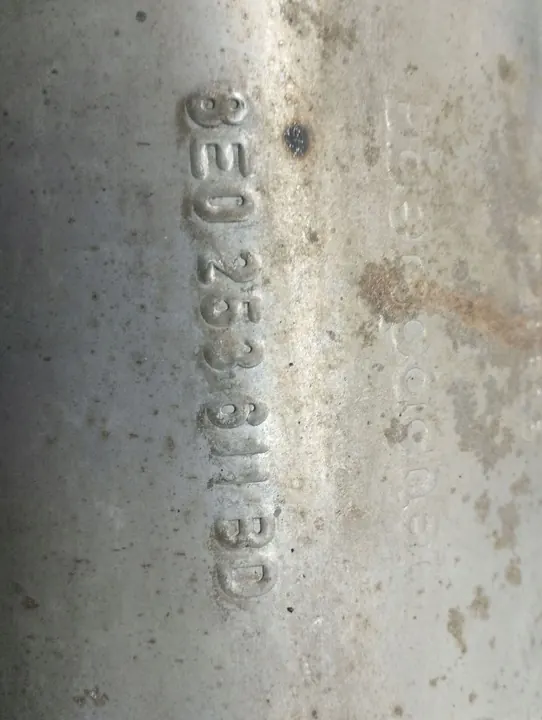 Komplett ljuddämpare Audi A6 S6 C5 2001 OEM 8E0253611BD image 2