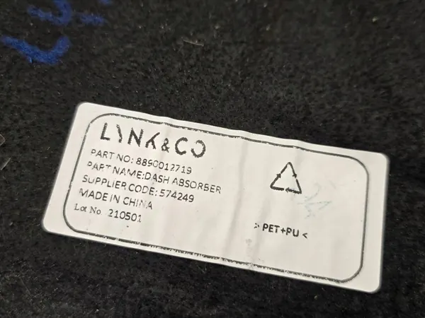 Äänieristys Lynk & Co 01 OEM 8890012719 image 4