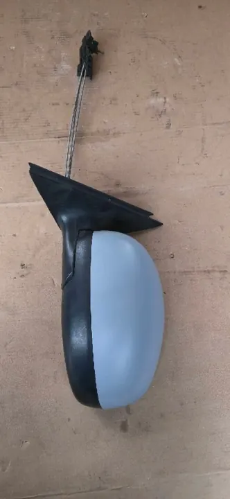 Vasen Manuaalinen Peili Skoda Fabia II 2007-2014 Musta image 2