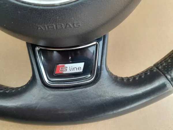 Volante Audi S-Line para A6 C7, Q5, Q7 - Usado image 5
