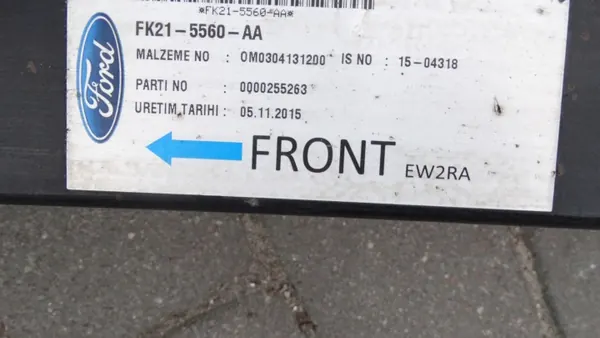 Ressort Arrière Ford Custom 2012-2017 OEM FK215560AA image 4