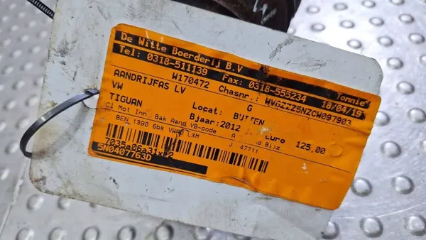 Voor linker halve as OEM S26372753 - Gebruikt image 6