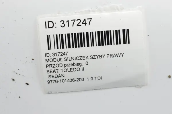 OEM 9776-101436-203 Rechter Frontfenstermotor-Modul image 8