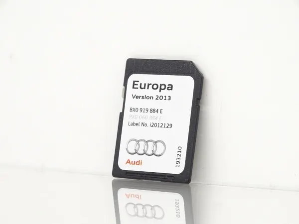 OEM 8X0919884E SD-kort för Audi Navigation Europa Kartor image 2