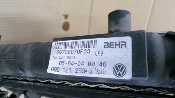 Ventilador de Radiador de Agua FABIA I 1.4 16V 6Q0121253J image 10