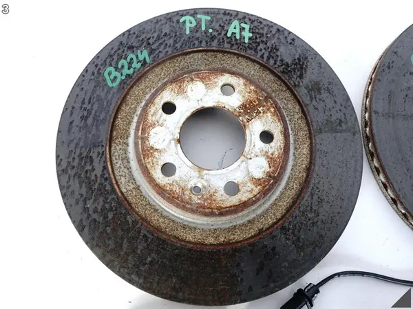 AUDI A7 S7 A6 S6 A8 Remschijven + Blokken image 4