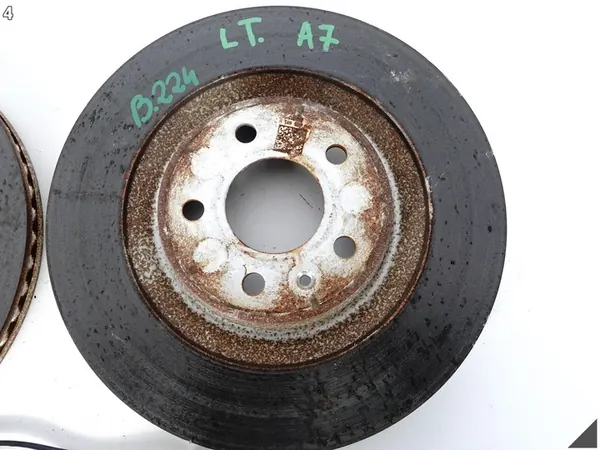 AUDI A7 S7 A6 S6 A8 Remschijven + Blokken image 5