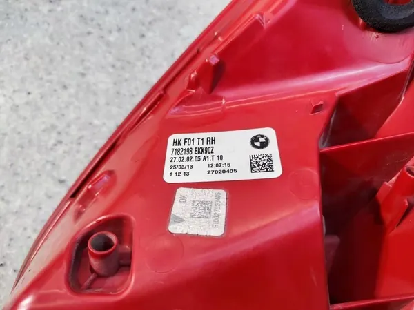 Lámpara trasera esquina derecha BMW 7 F01 7182198 image 2