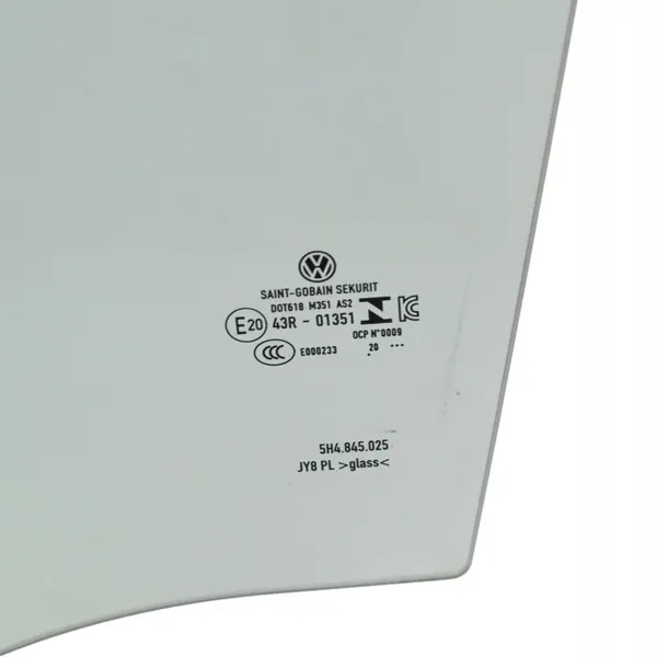 Vidro Porta Traseira Esquerda OEM 5H4845025 VW Golf VIII image 3