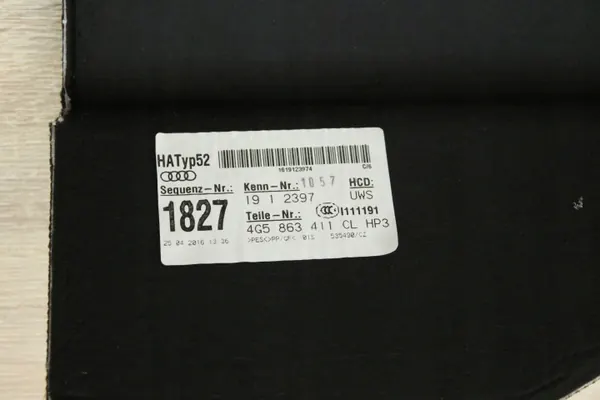Kofferraumablage OEM 4G5863411CL Audi A6 C7 Limousine image 5