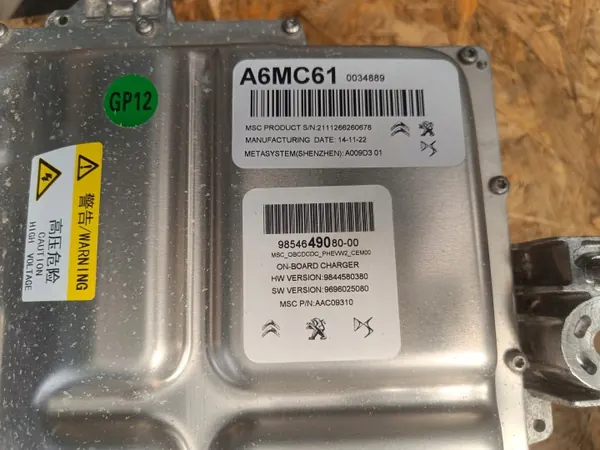 OEM 9854649080 Batterijlader Inverter Opel Astra image 9