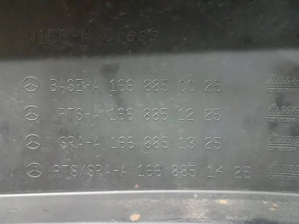MERCEDES ML W166 Parachoques delantero A1668850025 image 9