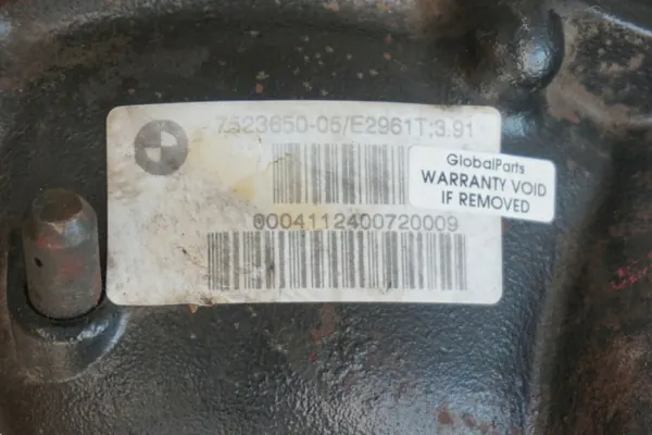 BMW X3 E83 Differentieel OEM 7549000 - Gebruikt image 4