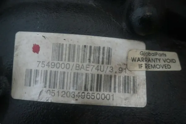 BMW X3 E83 Differentieel OEM 7549000 - Gebruikt image 5